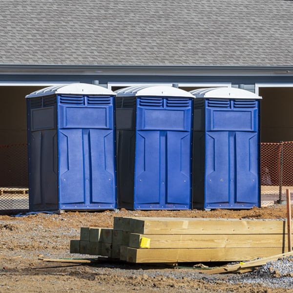 how do you dispose of waste after the porta potties have been emptied in Blountsville AL